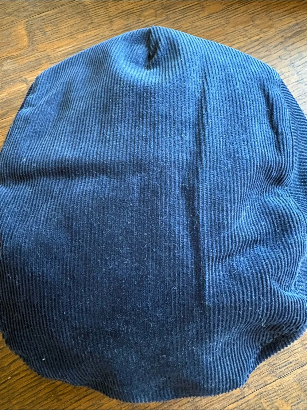 Janie and Jack Navy Corduroy Newsboy Cap
